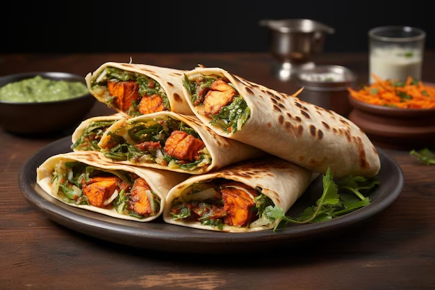 Paneer Egg Roll